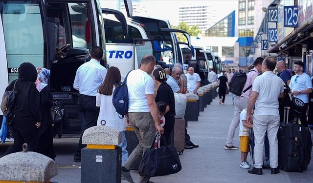 20 milyon kişi yolculuk yaptı