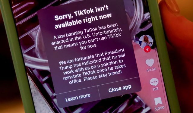 TikTok ABD'de erişime kapatıldı