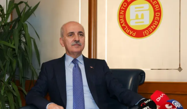 TBMM Başkanı Kurtulmuş'tan Parlamento Muhabirleri'ne ziyaret