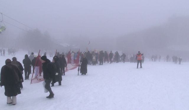 Uludağ'da Kar Kalınlığı 57 Santimetreye Ulaştı