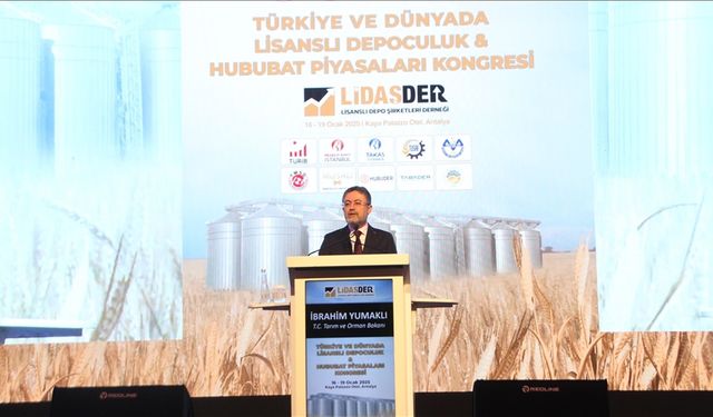 "Üretim planlaması ile amacımız 2028'de hububat ürünleri üretiminde yüzde 13'lük artış sağlamak"