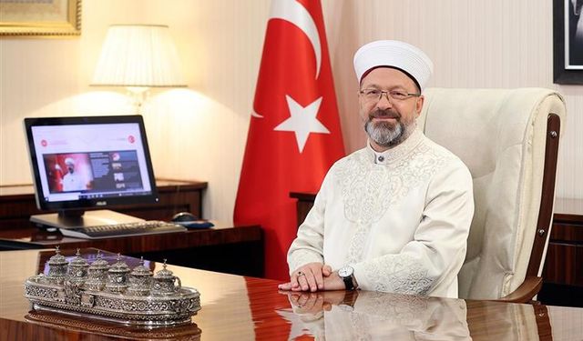 Diyanet İşleri Başkanı Erbaş’tan Berat Gecesi Mesajı