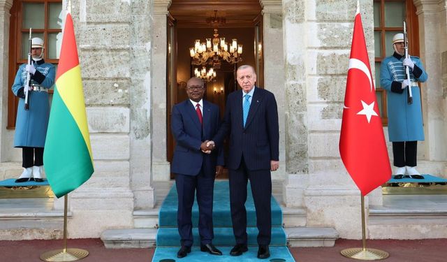 Cumhurbaşkanı Erdoğan, Gine Bissau Devlet Başkanı Embalo ile görüştü