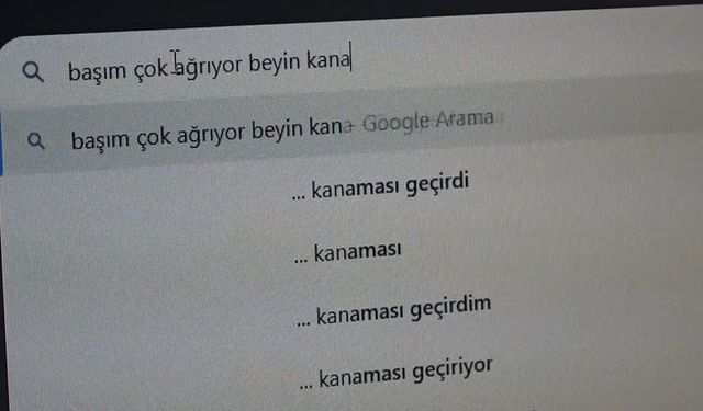 Belirtilerine internetten bakıp kanser çıkmak