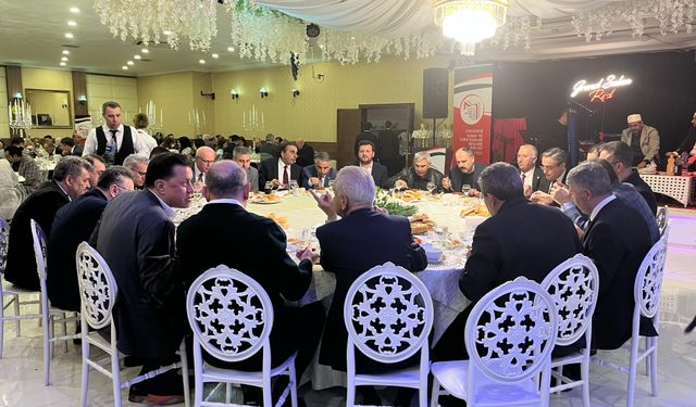 Esnaf ve Sanatkârlar Odaları Birliği’nin geleneksel iftar programı gerçekleşti