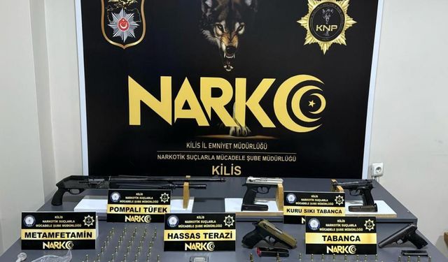 Yasaklı Madde ve Silahlarla Yakaladılar: 1 Tutuklama