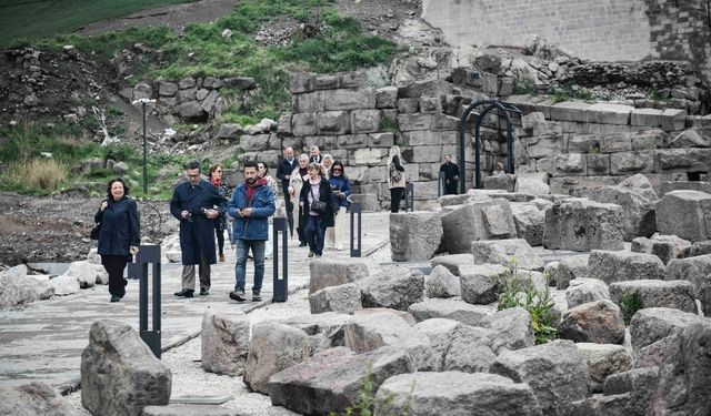Yabancı diplomatlara Ankara'nın kültürel mirası tanıtıldı