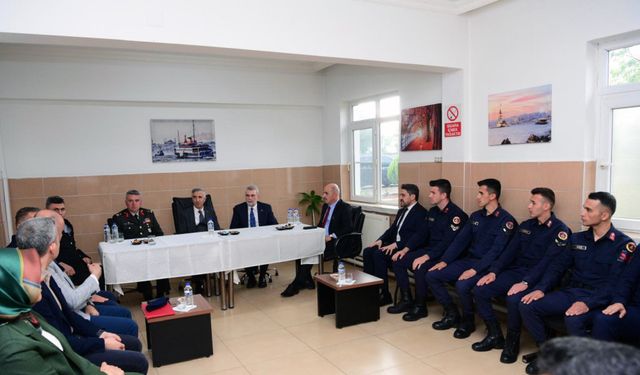 Başkan Görgel’den Güvenlik Güçlerine Bayram Ziyareti