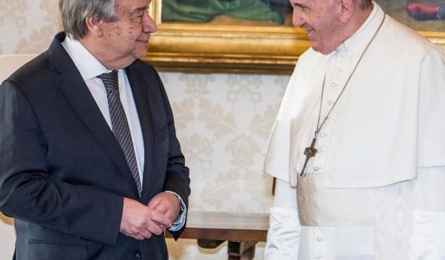 BM Genel Sekreteri Guterres’ten Papa için taziye mesajı