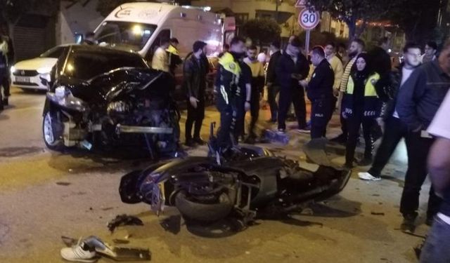 Gemlik’te feci kaza: 1 ağır yaralı
