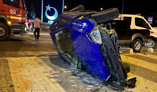 Trafik kazasında 3 kişi yaralandı