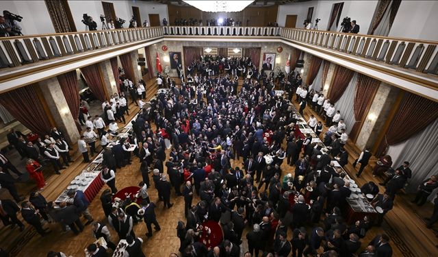 TBMM Başkanı Kurtulmuş, 23 Nisan dolayısıyla resepsiyon verdi