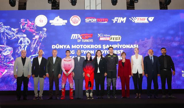 MXGP Türkiye Ve NG Afyon Motofest´İn Tanıtım Toplantısı Yapıldı