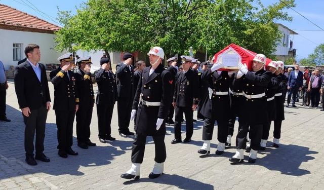 Çanakkale'de Kıbrıs Gazisi son yolculuğuna uğurlandı