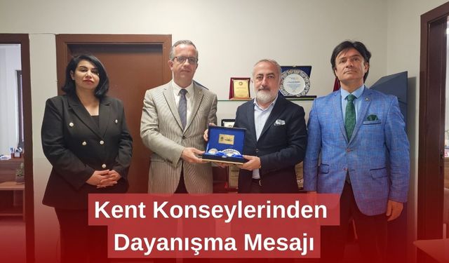 Kent Konseylerinden Dayanışma Mesajı