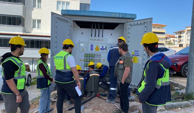 Geleceğin enerji profesyonelleri OEDAŞ ile sahada yetişiyor