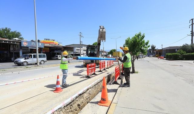 Büyükşehir DESKİ’den Sümer’e 6 bin 600 metre içme suyu hattı