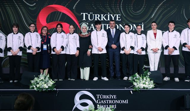 Emine Erdoğan, “Türkiye Gastronomi Liseleri Projesi” tanıtım programına katıldı