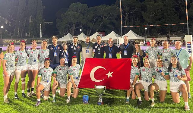 Türkiye Kadın Ragbi Takımı Avrupa Trophy Ligi 1. Etap Şampiyonu