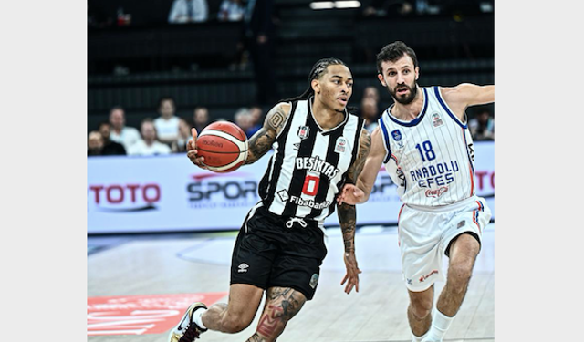 Basketbol Süper Ligi: A. Efes: 94 - Beşiktaş: 87