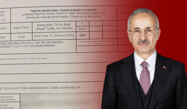 Bakan Uraloğlu kendini ihbar etti