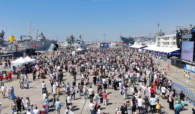 TEKNOFEST’te 30 Ağustos yoğunluğu havadan görüntülendi