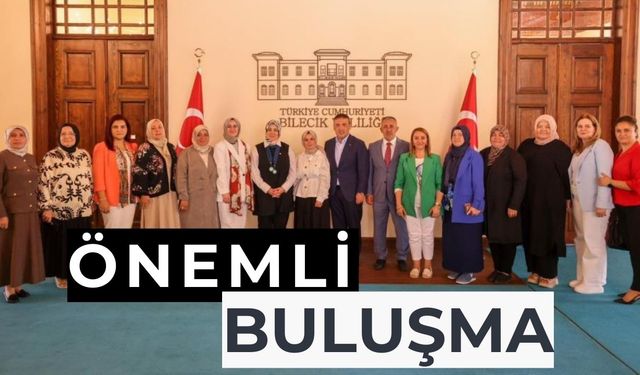 AK Parti heyetinden Bilecik'te önemli buluşma