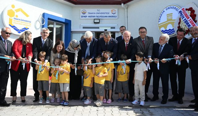 Zeynep-Mustafa Taş Uygulama Anaokulumuz Törenle Açıldı