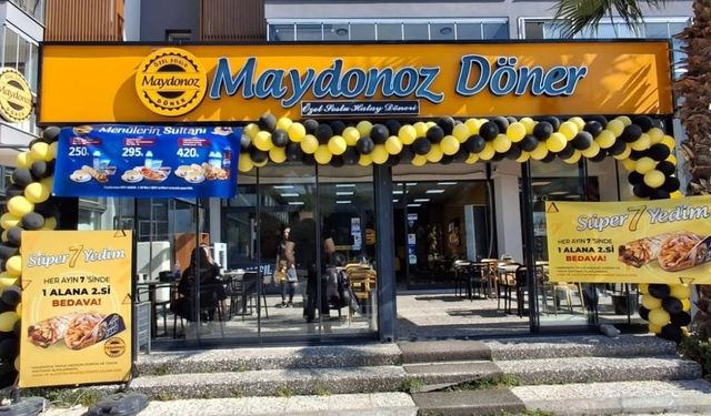 Kayyum'daki 390 Şubeli Maydonoz Döner Satışa çıktı