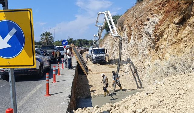 Çevre yolunda sel baskınları sona erecek