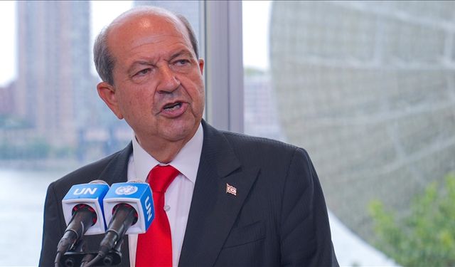 Ersin Tatar: Güney Kıbrıs'ın silahlanması endişelendiriyor