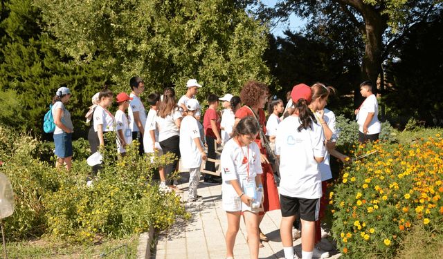 Çocuklar doğada bilimle kaynaştı