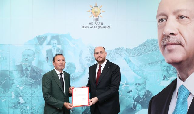 Eskişehir Beylikova AK Parti İlçe Başkanlığına Ersin Kaya Atandı
