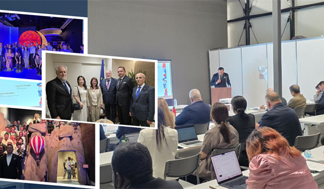 Japonya'da  düzenlenen EXPO 2025 programına katıldı.