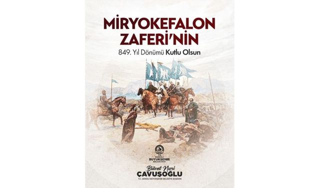 Miryokefalon Zaferi’nin 849. yıl dönümü anılacak