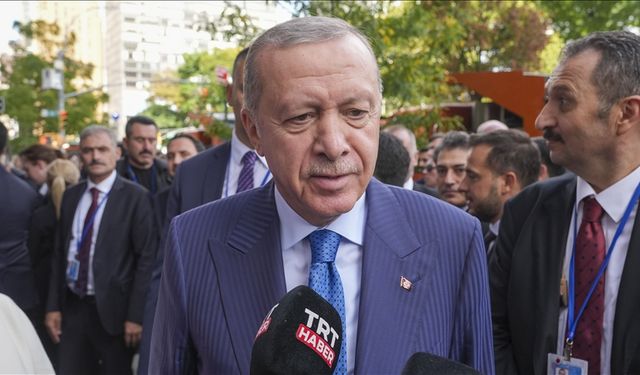 Erdoğan, BM Genel Kurulu konuşması için ABD'ye geldi