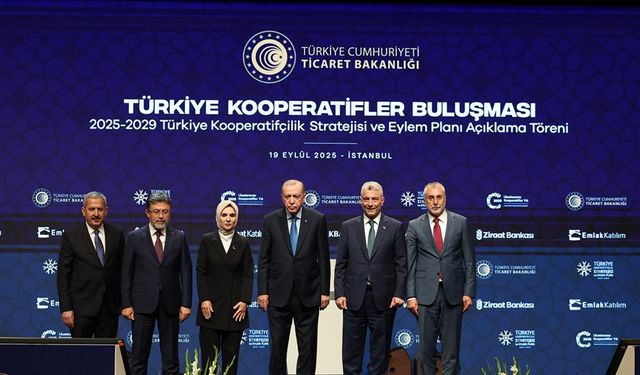 Türkiye Kooperatifçilik Stratejisi ve Eylem Planı Cumhurbaşkanı Erdoğan Teşrifleriyle Tanıtıldı