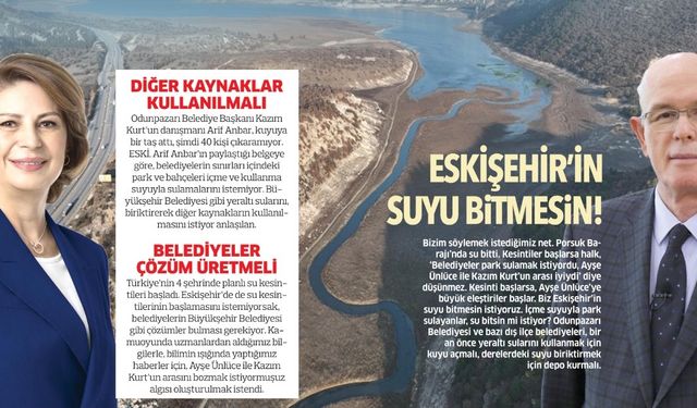 Porsuk Barajı Alarm Veriyor: Su Krizinde Oklar Kime Yönelecek?
