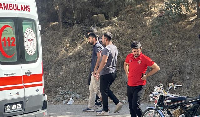Otomobilin çarpıp kaçtığı kazada 1 kişi yaralandı