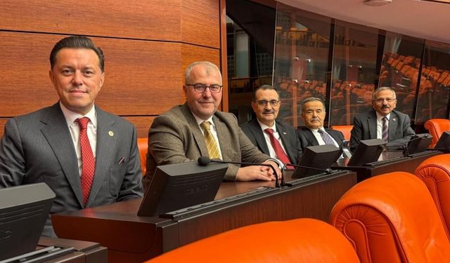 Milletvekili Hatipoğlu, TBMM'de çalışmalarını sürdürüyor