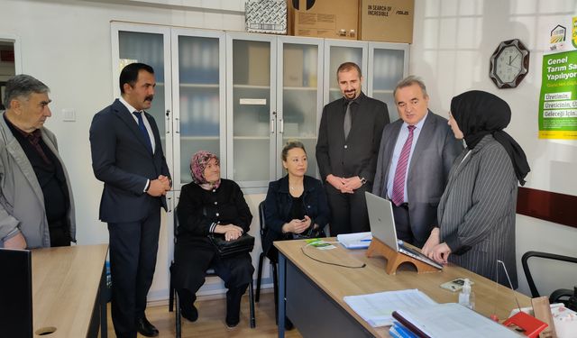 Bozüyük'te 2025 Genel Tarım Sayım kayıtları