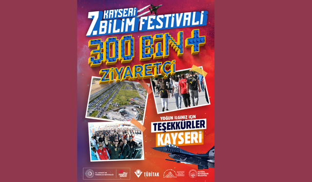 Başkan Büyükkılıç’tan “Bilim Festivali” Teşekkürü