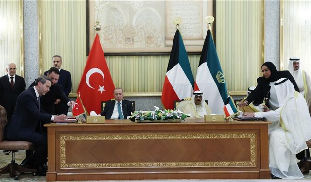 Türkiye ile Kuveyt arasında 4 anlaşma imzalandı
