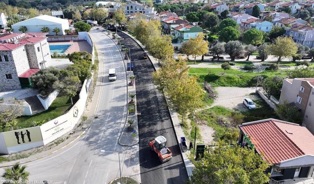 Urla’da iki caddeye yeni çehre