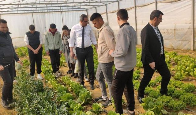 Tarımda uygulamalı eğitimde büyük başarı