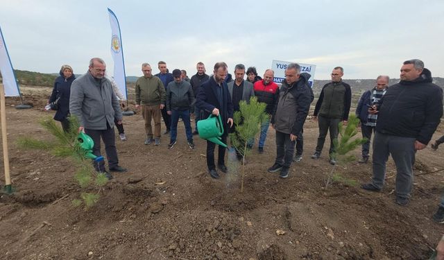 Yusuf Sezai Sevil anısına hatıra ormanı oluşturuldu