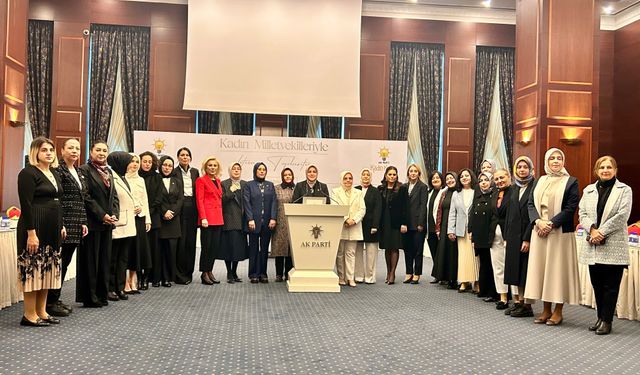 " Kadınlara destek olmak için durmadan çalışıyoruz"