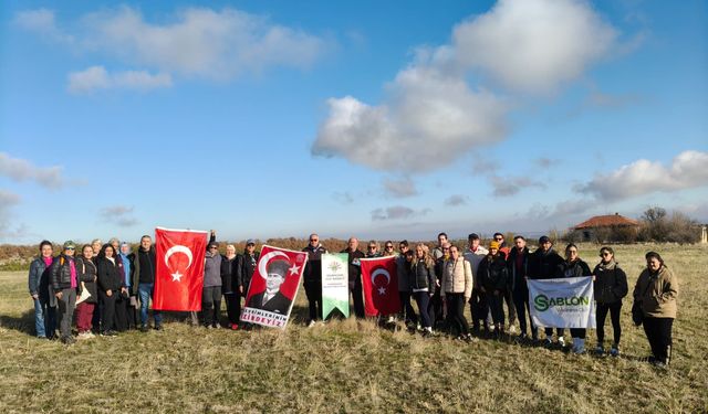 Geleneksel Atatürk’ü Anma Yürüyüşü Coşkuyla Gerçekleşti