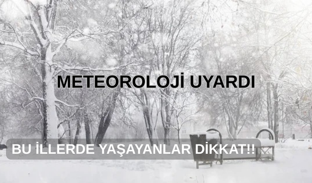 METEOROLOJİ UYARDI! İstanbul’a 2 Saat Mesafede Kar Başladı: Akdeniz İçin Sel, Dolu ve Yıldırım Alarmı