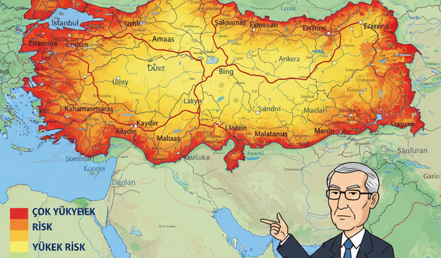 Türkiye'de Deprem Riski En Yüksek ve En Az Olan İlleri Açıkladı: "Üzülerek Söylüyorum..."